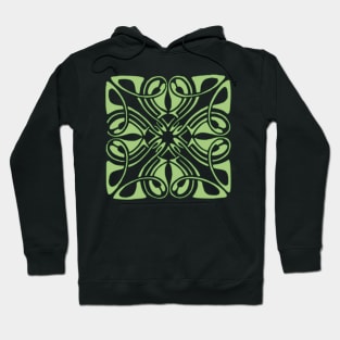 Stark Green Celtic Knot Hoodie